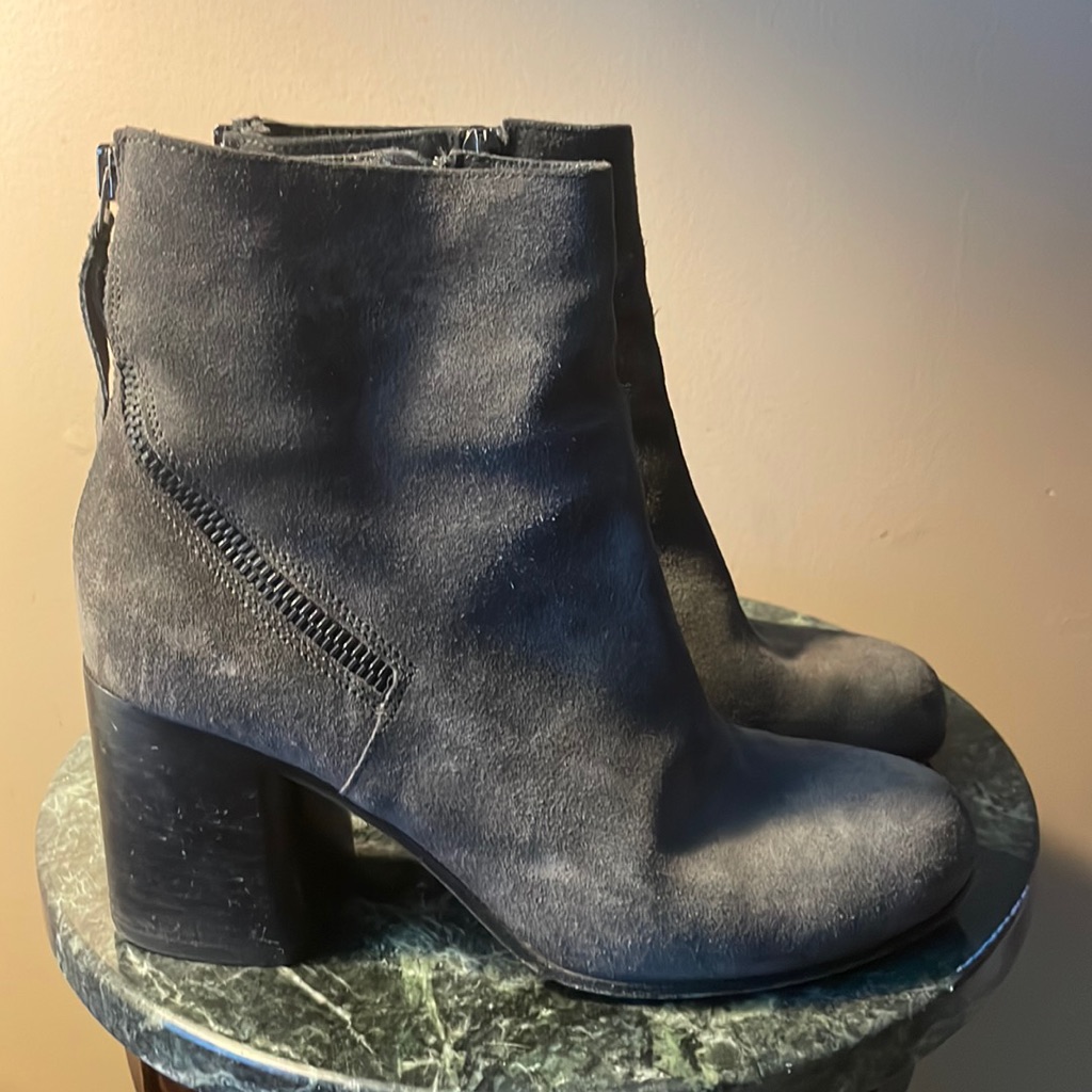 Alberto Fermani Cassia Ankle Boot Grey Suede